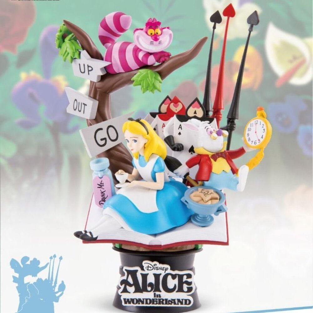 Alice in Wonderland D Stage Diorama Beast Kingdom Figure NIB